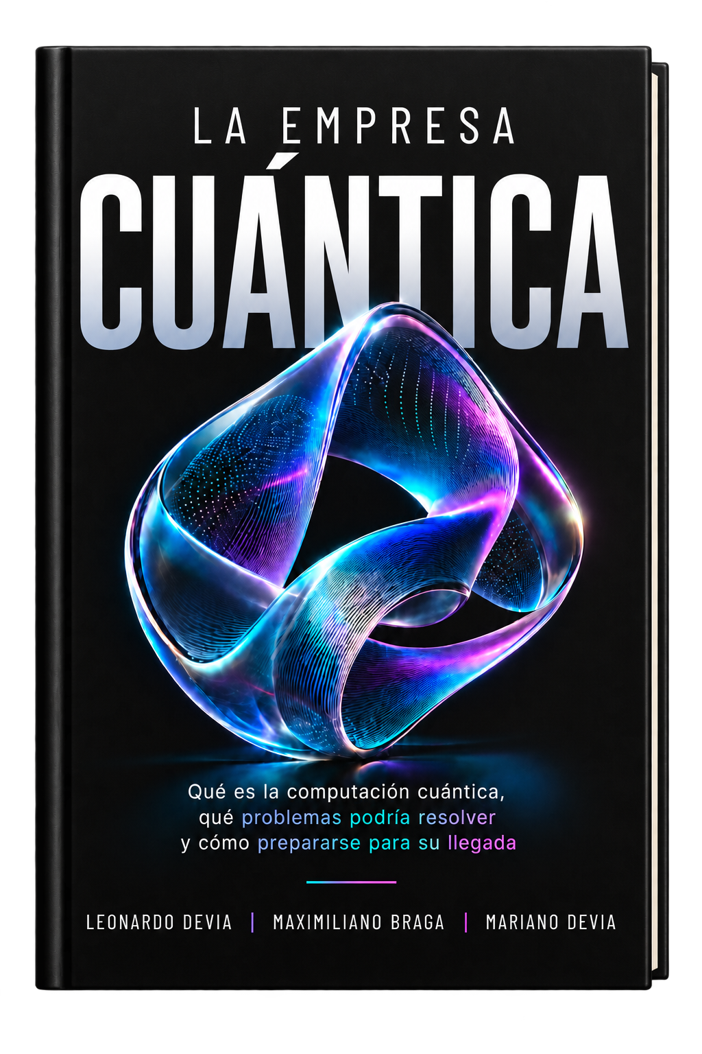 Portada frontal del libro La Empresa Cuántica sobre computación cuántica para empresas